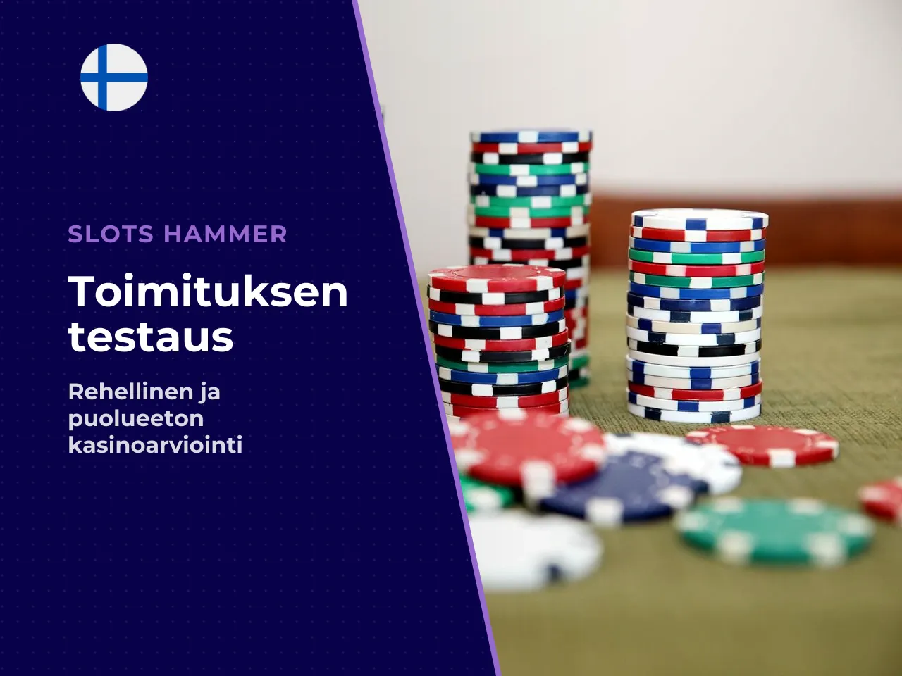 Näin testasimme Slots Hammer kasinon. Periaate