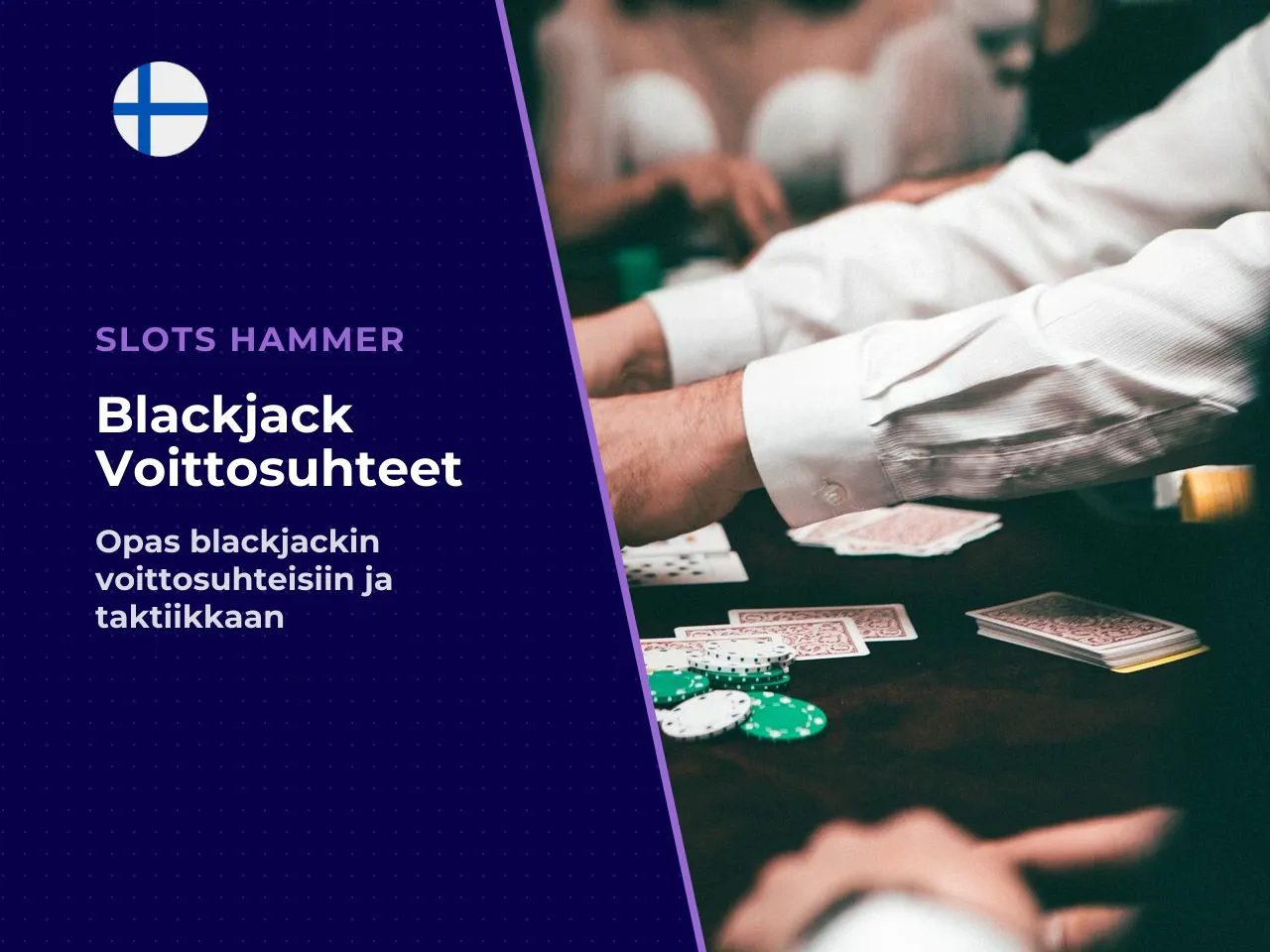Blackjackin maksut ja voittosuhde. Lyhyt vastaus