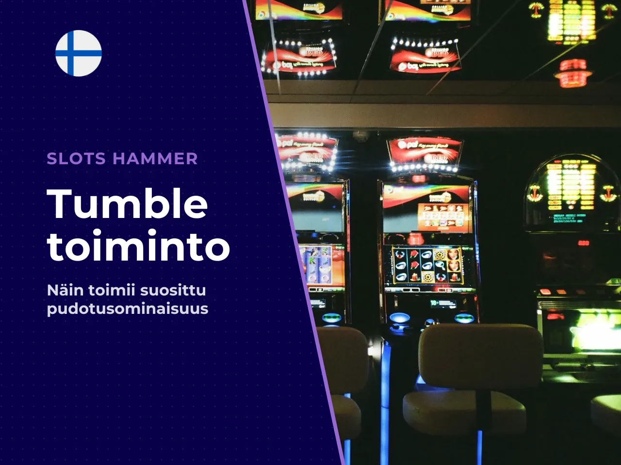 Tumble feature ja spin-järjestys. Tumble feature