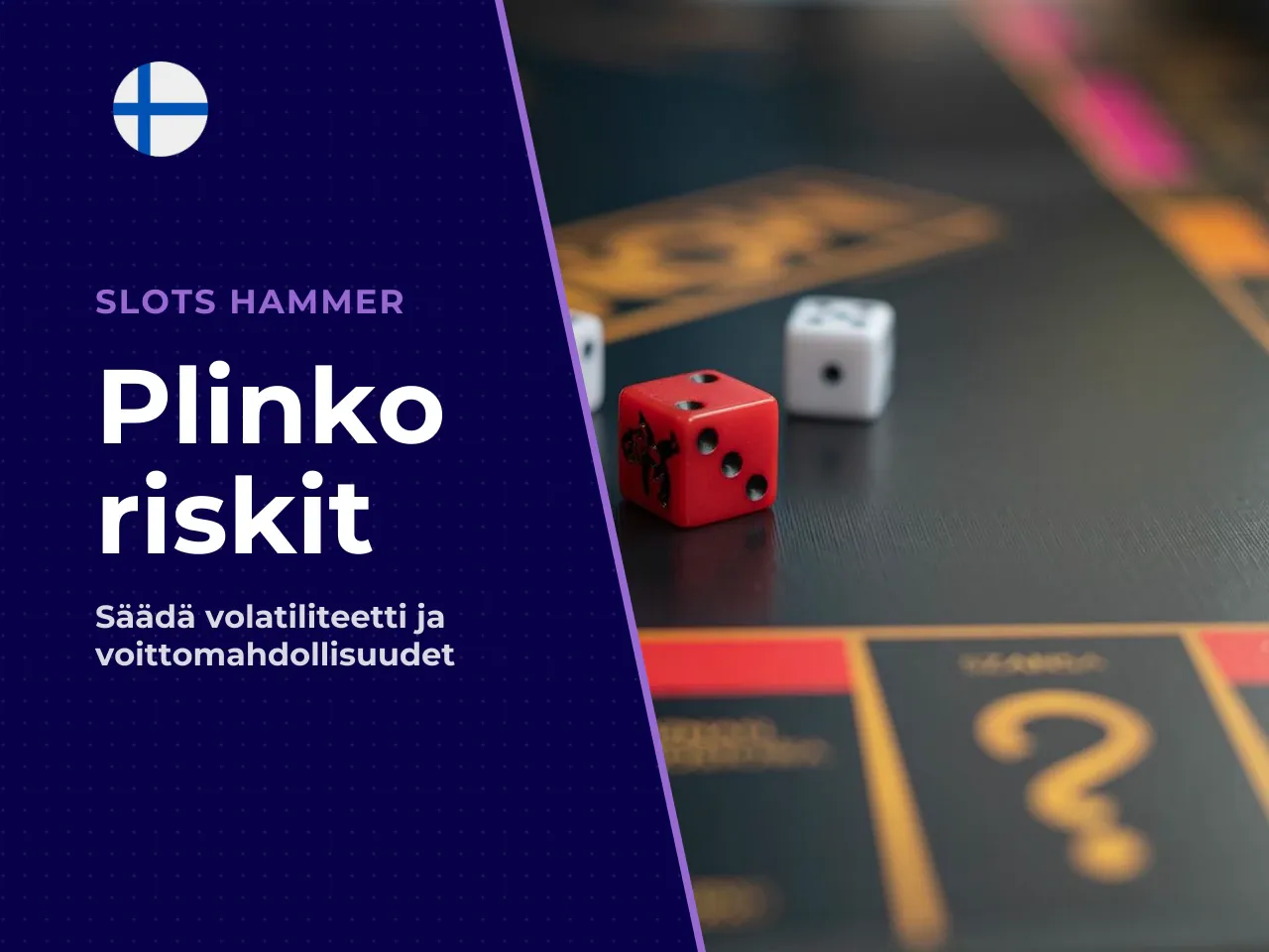 Riskitaso ja volatiliteetti Plinkossa. Plinkossa riskitaso
