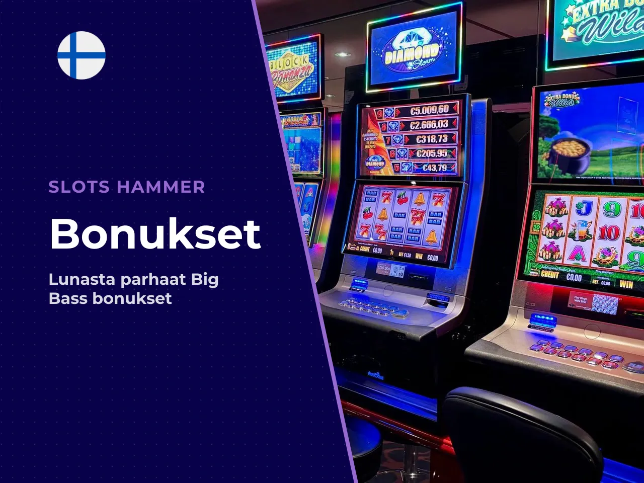 Bonukset ja ilmaiskierrokset Big Bass Splash