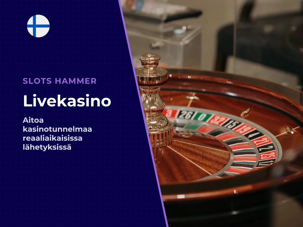 Live casino ja pöytäpelit. Slots Hammerin