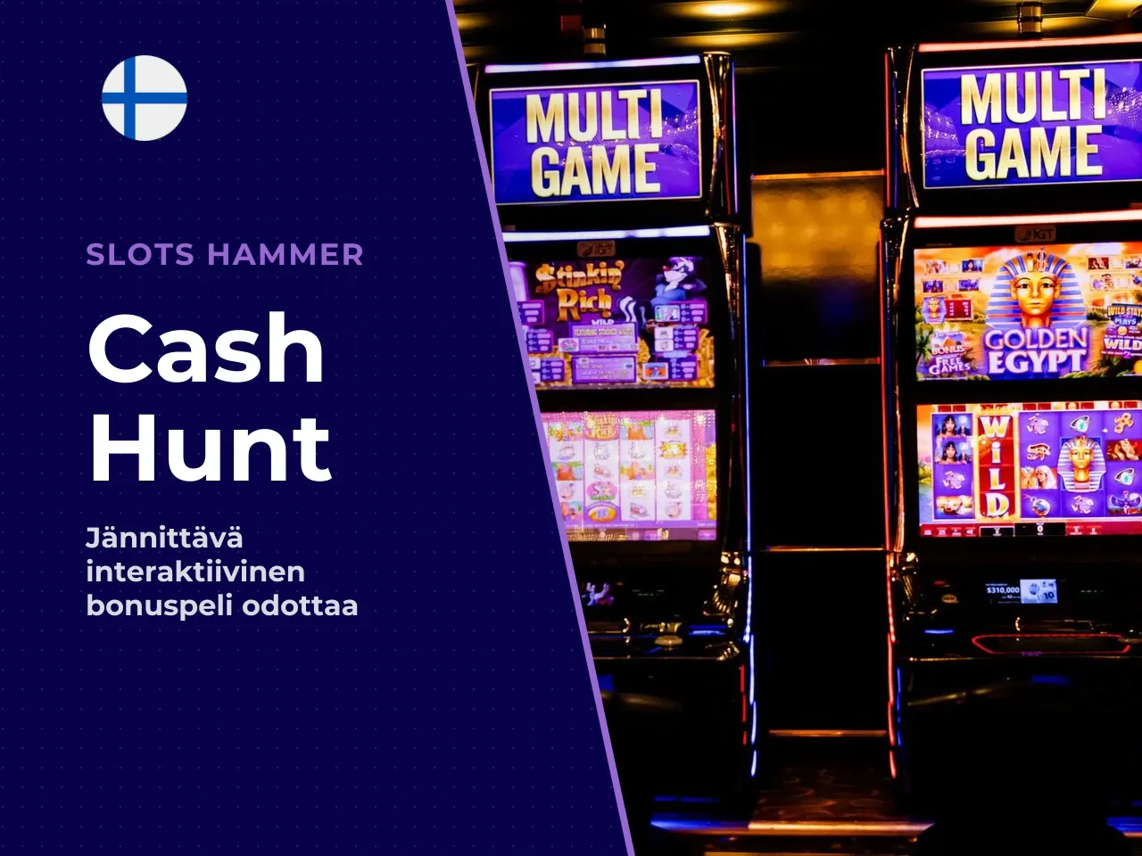 Cash Hunt -bonuspeli. Cash Hunt on