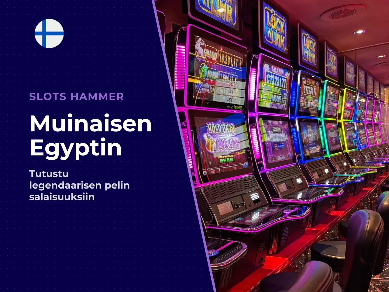 Muinaisen Egyptin teema ja pelin tunnelma