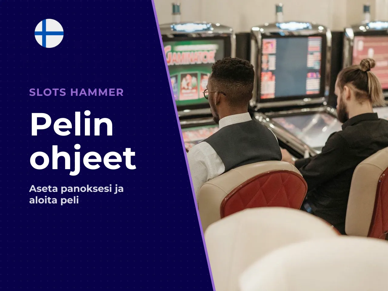 Panosten hallinta ja pyöräytysten käynnistys. Pelin
