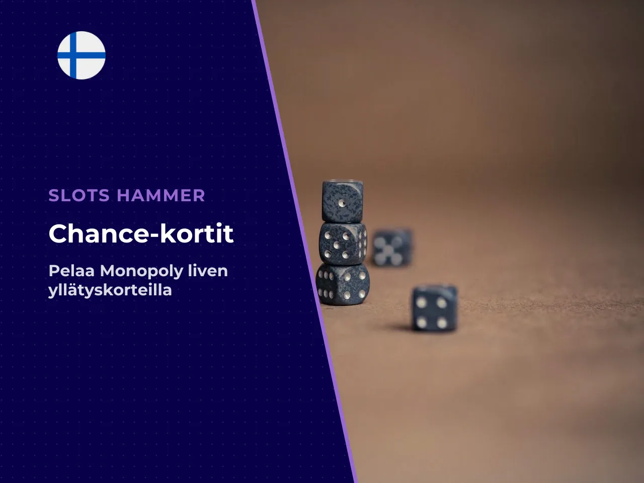 Chance-kortit MONOPOLY Livessä. Chance-kortti chance card