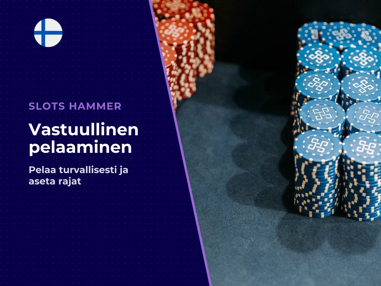 Vastuullinen pelaaminen rajat, itsesulku ja apu
