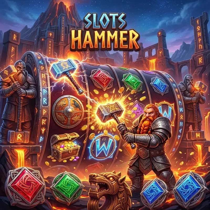 Slots Hammer No Deposit Bonus ilmaiskierrokset