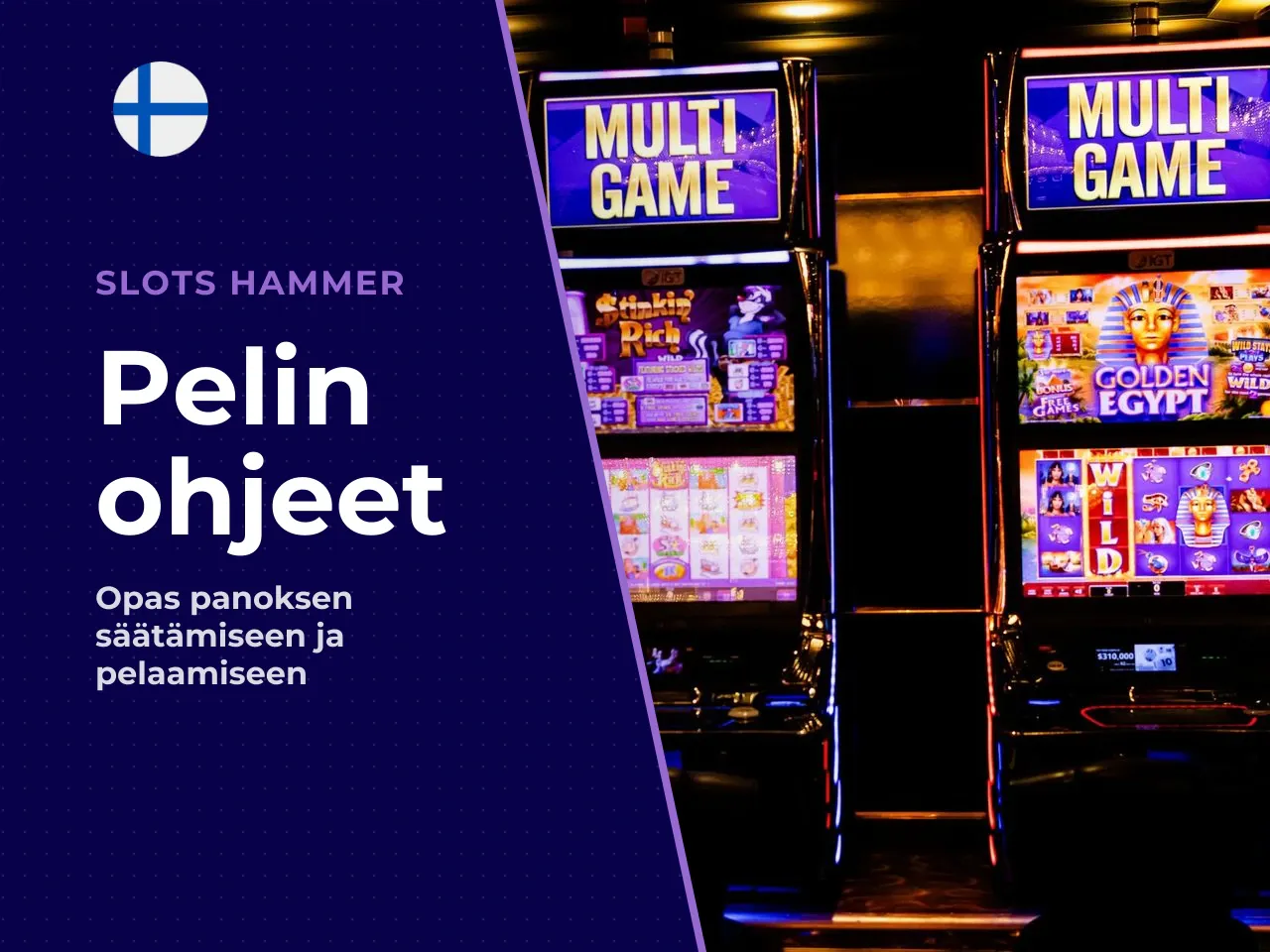 Panoksen valinta ja pyörityksen käynnistäminen. Ennen