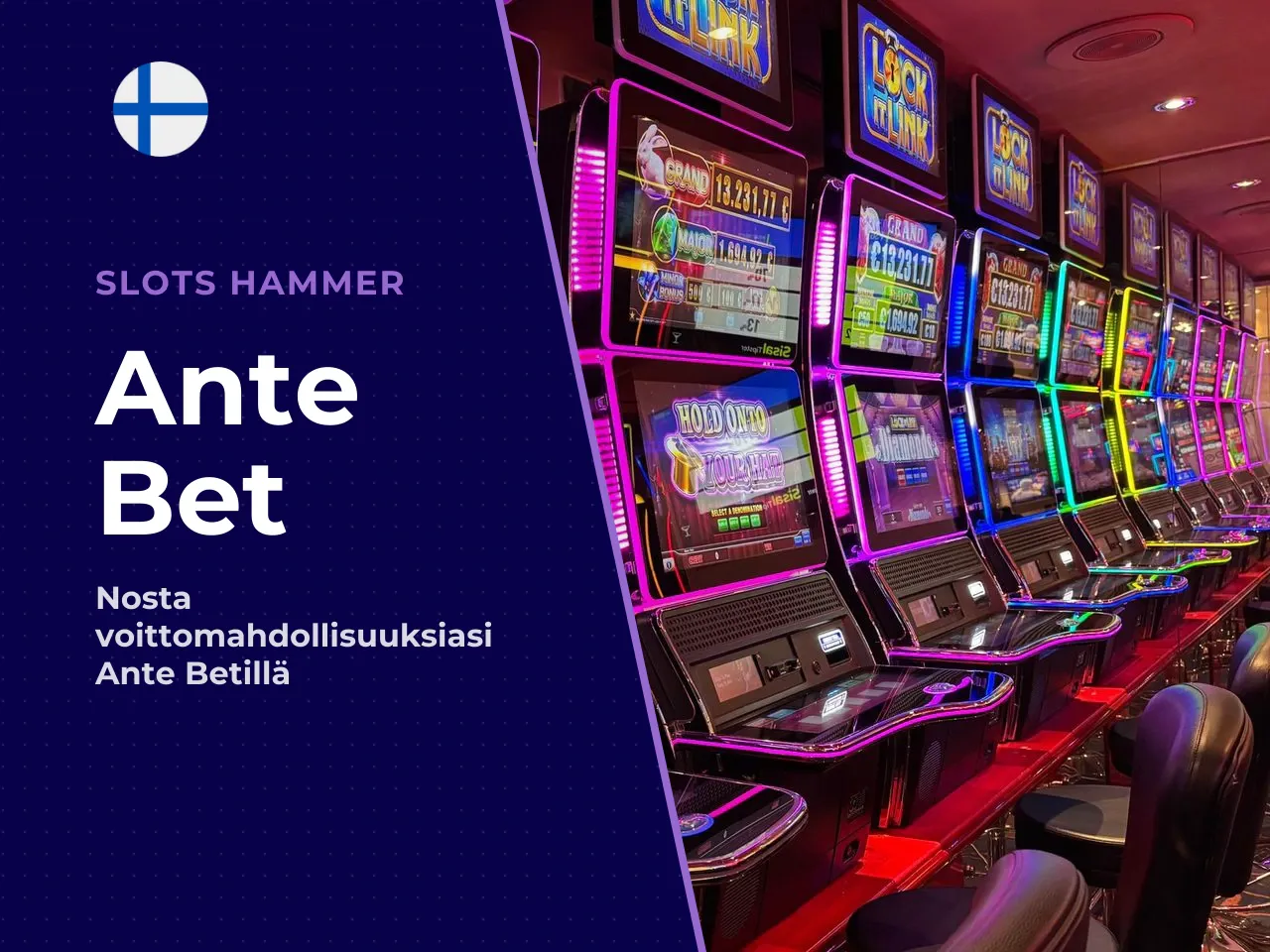 Ante Bet -toiminto lisäpanos . Pelaaja