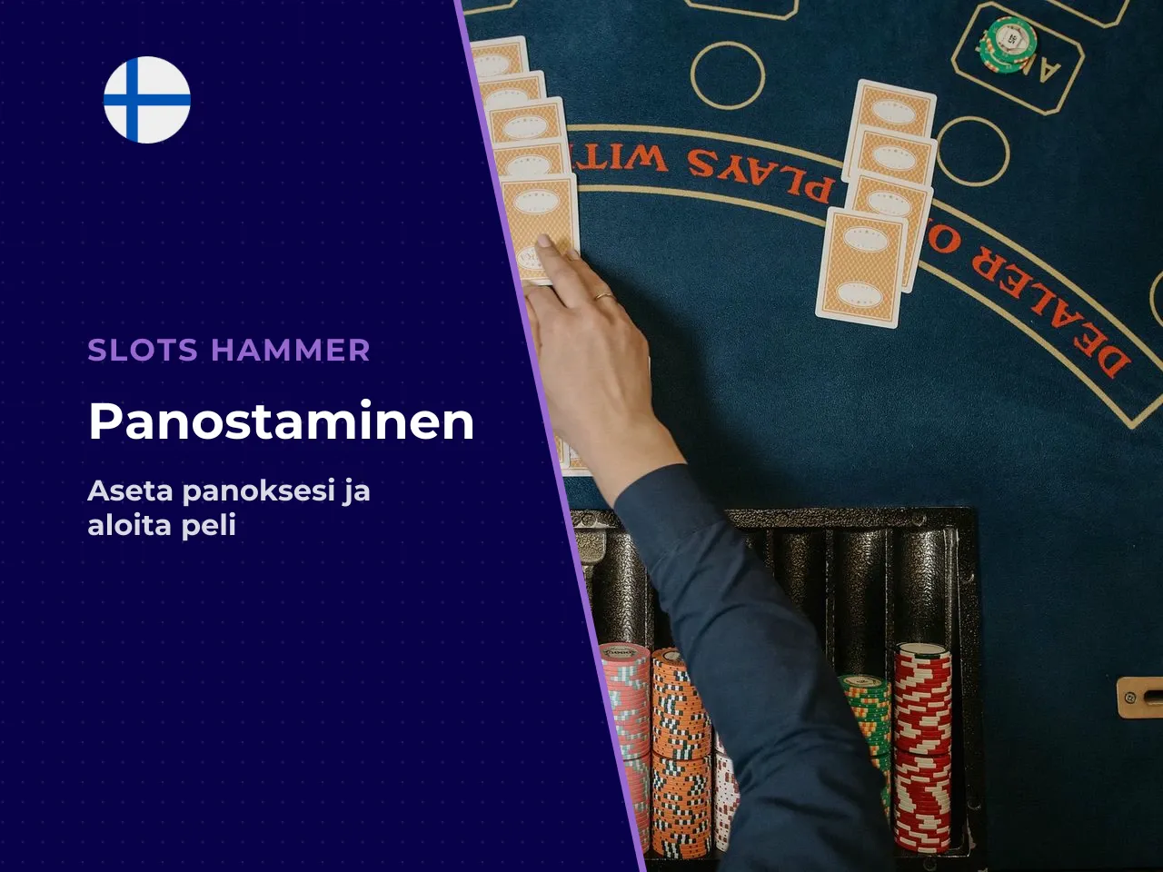 Panostaminen ja kahden kortin jako. Lyhyt