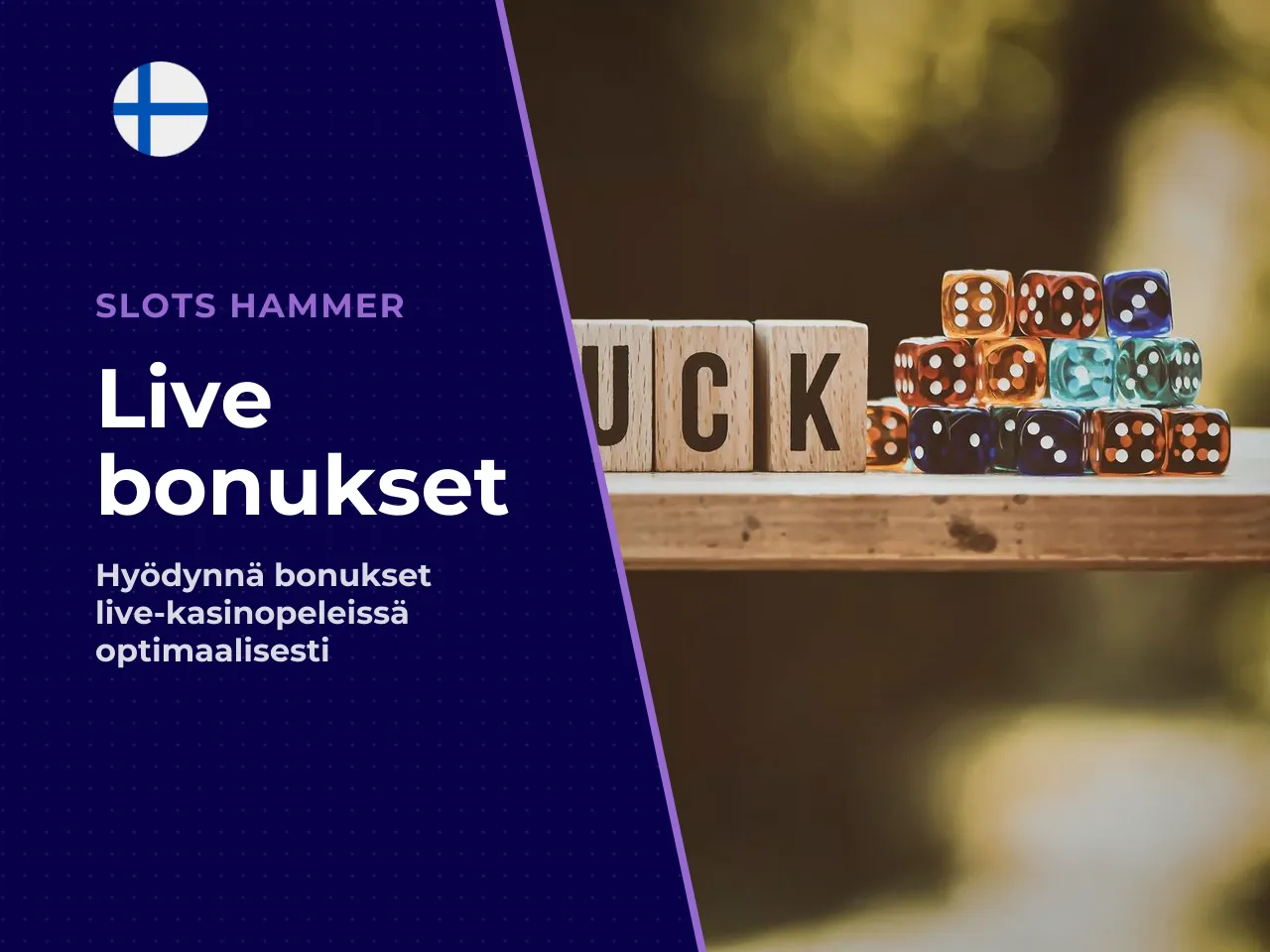 Miten bonukset soveltuvat live-peleihin. Perinteiset kasinobonukset