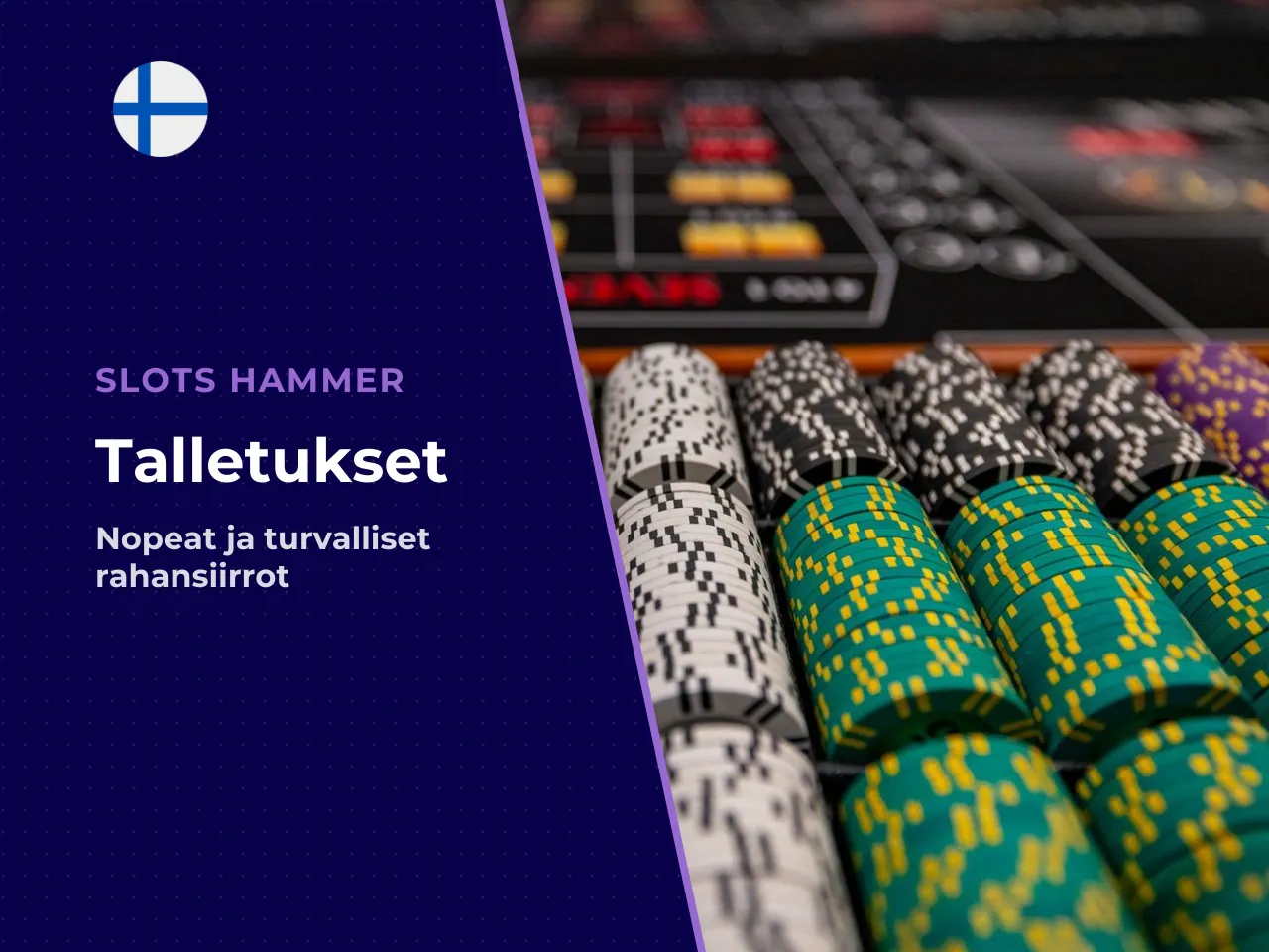 Pelitilin kartuttaminen ja slots hammer pankkisiirto