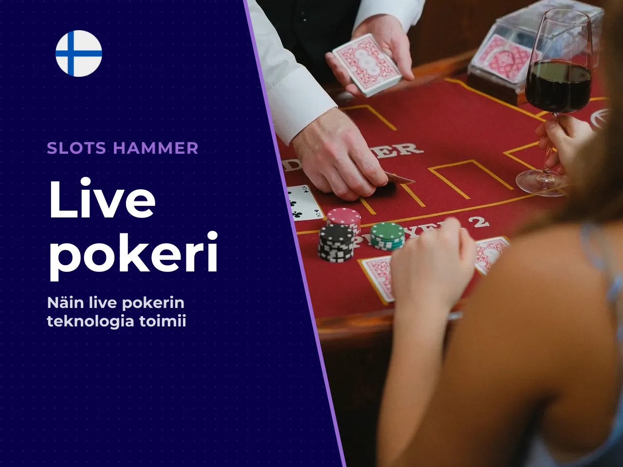 Miten live casino -pokerin teknologia toimii
